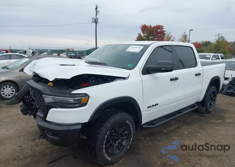 2025 Ram 1500 Rebel 4X4 5'7 Box from USA, damaged, VIN 1C6SRFLP9SN646225